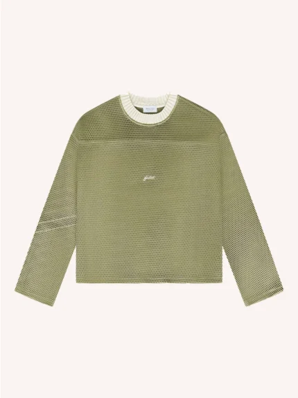 Ffected Green Mesh Shirt
